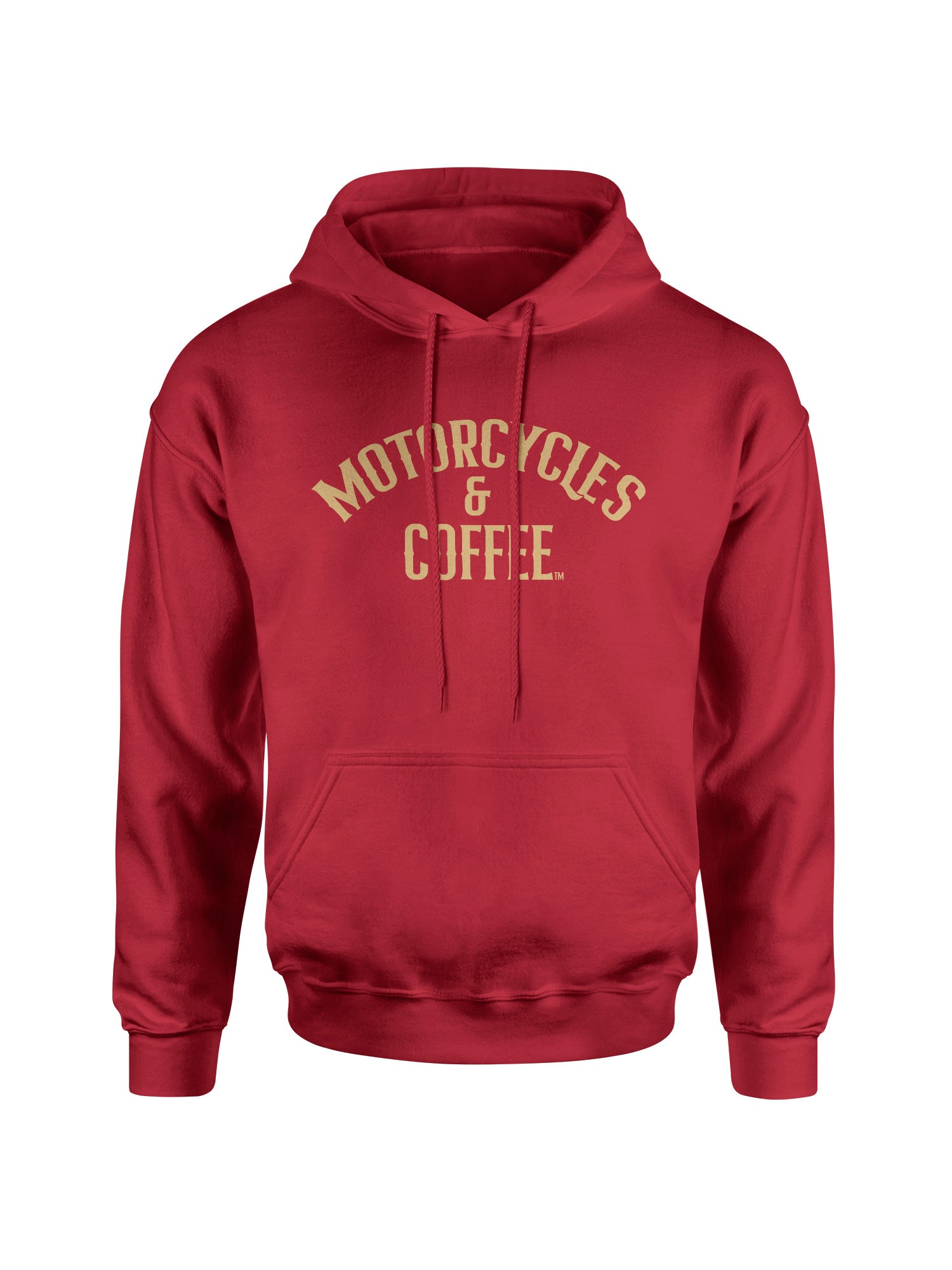 Motorcycles & Coffee Gold Series: Pull Over Hoodie