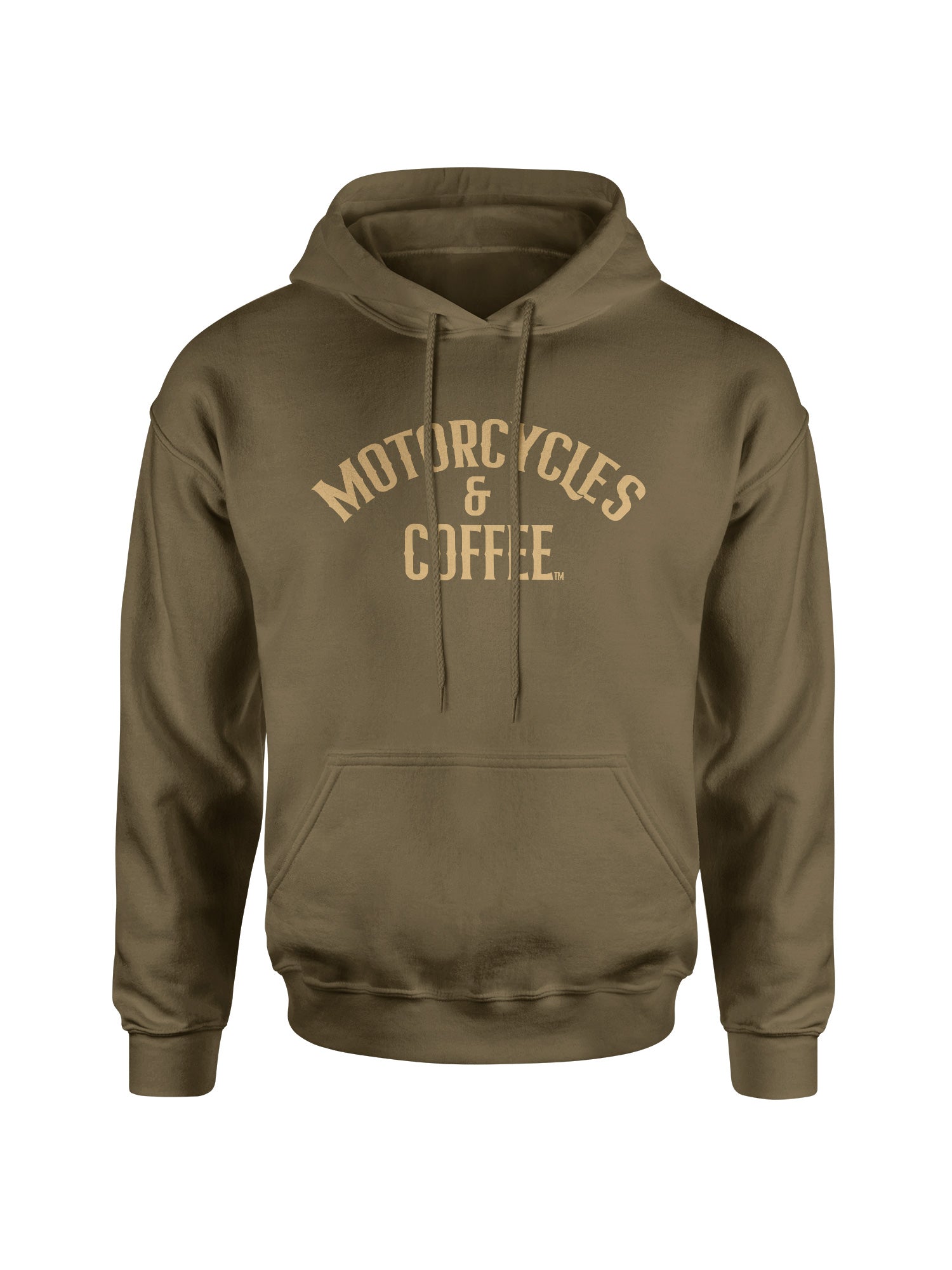 Motorcycles & Coffee Gold Series: Pull Over Hoodie