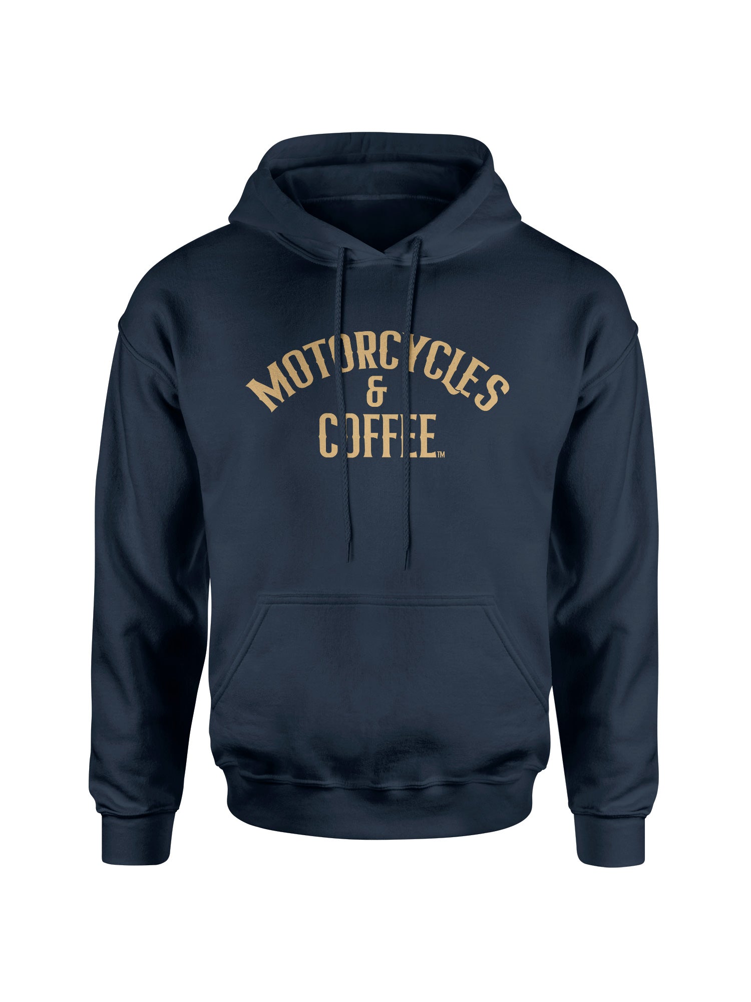 Motorcycles & Coffee Gold Series: Pull Over Hoodie
