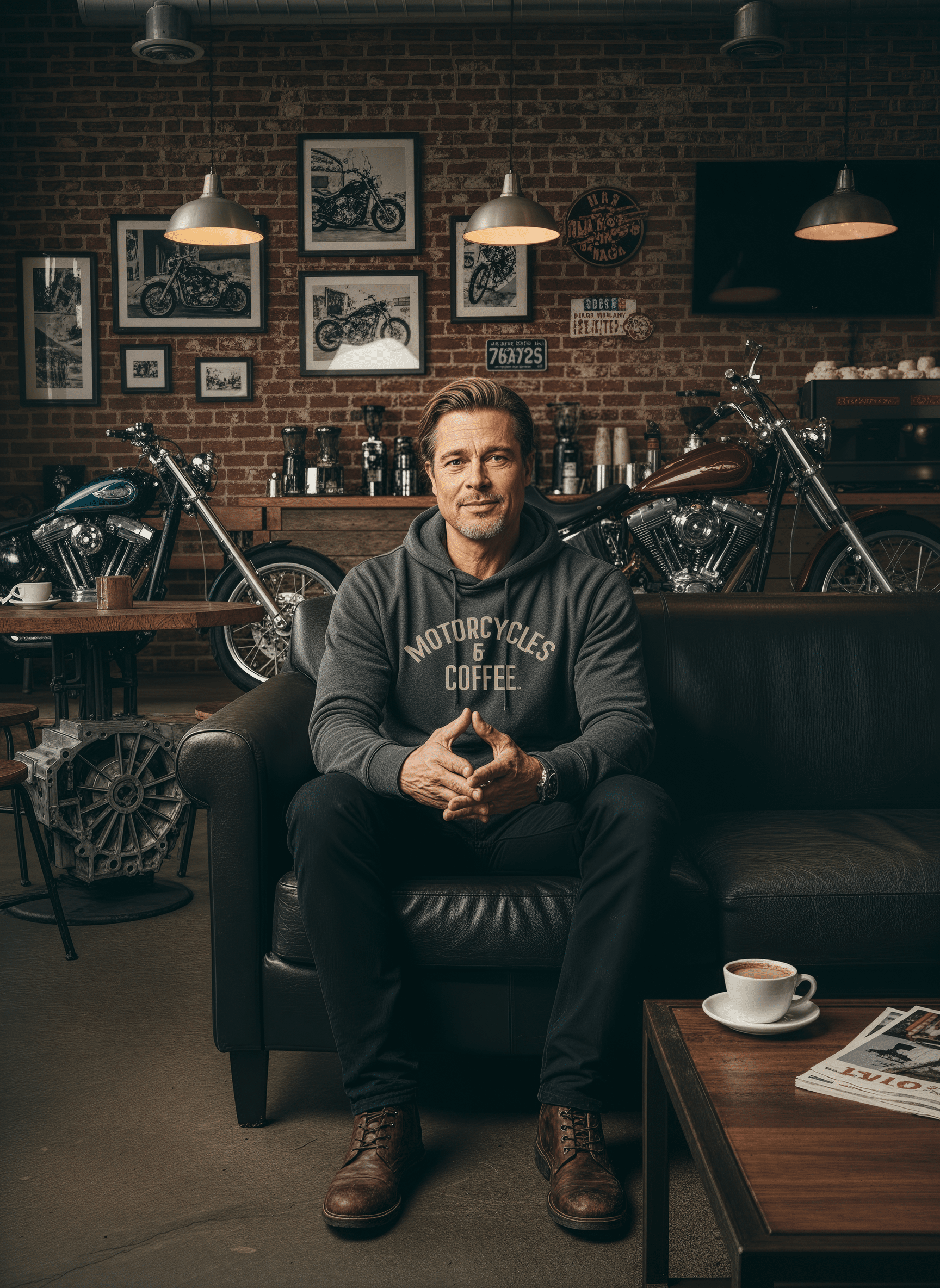 The Motorcycles & Coffee Café Hoodie blends modern fashion with classic motorcycle culture, delivering a clean, elevated look that stands out on and off the bike. Designed for those searching for a stylish premium hoodie, it offers a perfect mix of comfort, durability, and timeless café racer-inspired design. Ideal for everyday wear, street style, and riders who value fashion-forward motorcycle apparel.