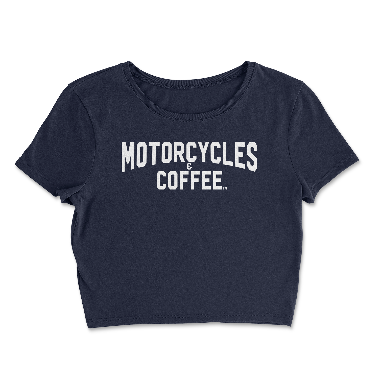 Motorcycles & Coffee New York - Ladies Crop Top