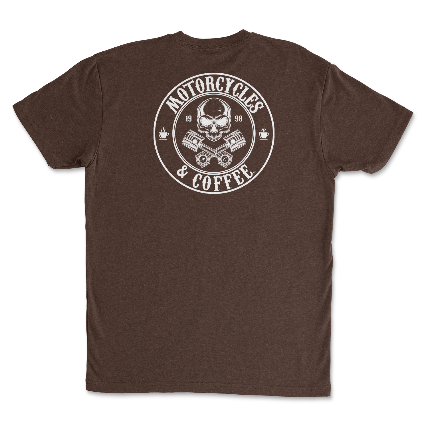 Piston Skull Front Logo - Short Sleeve T-Shirt