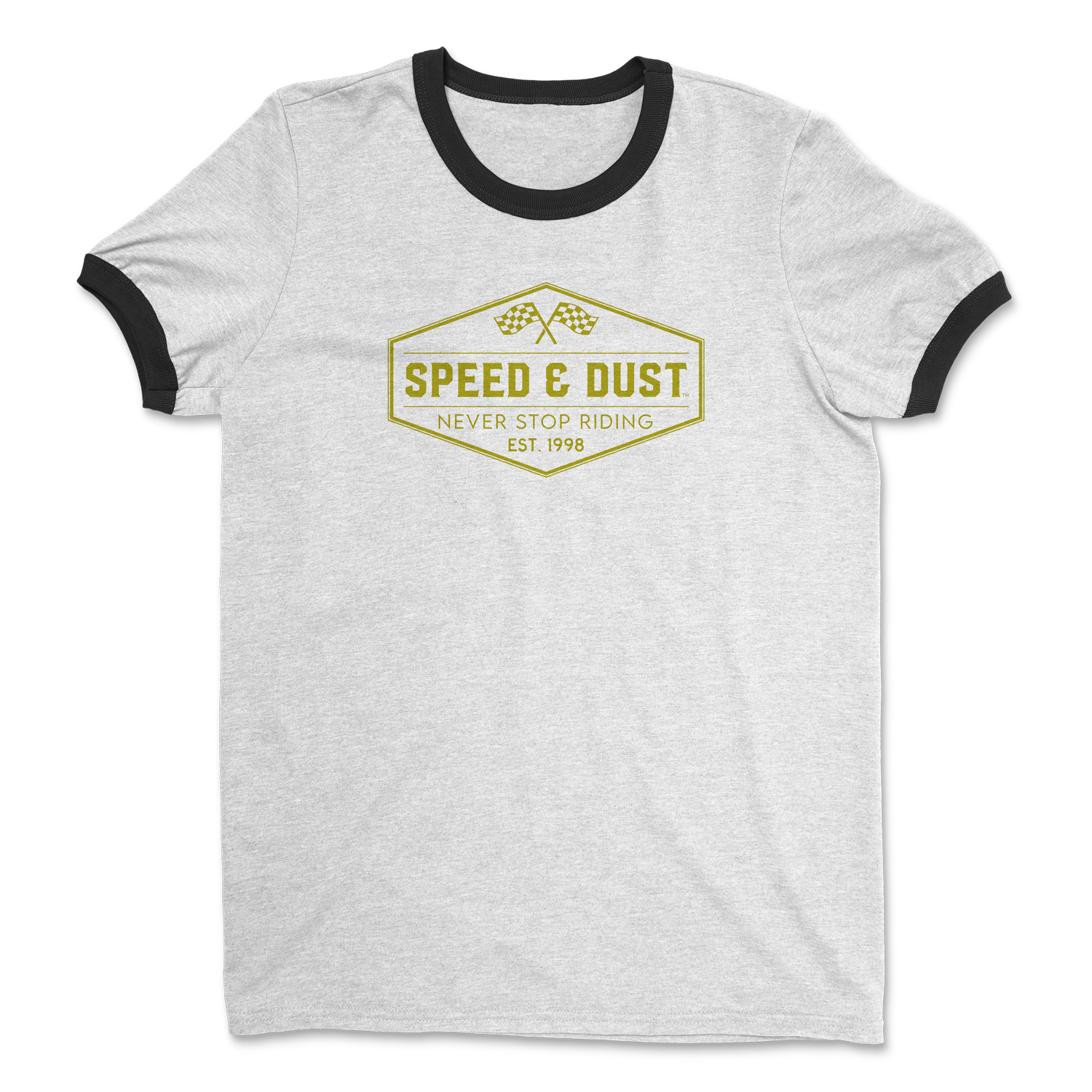 Speed & Dust Retro - Ringer T-Shirt
