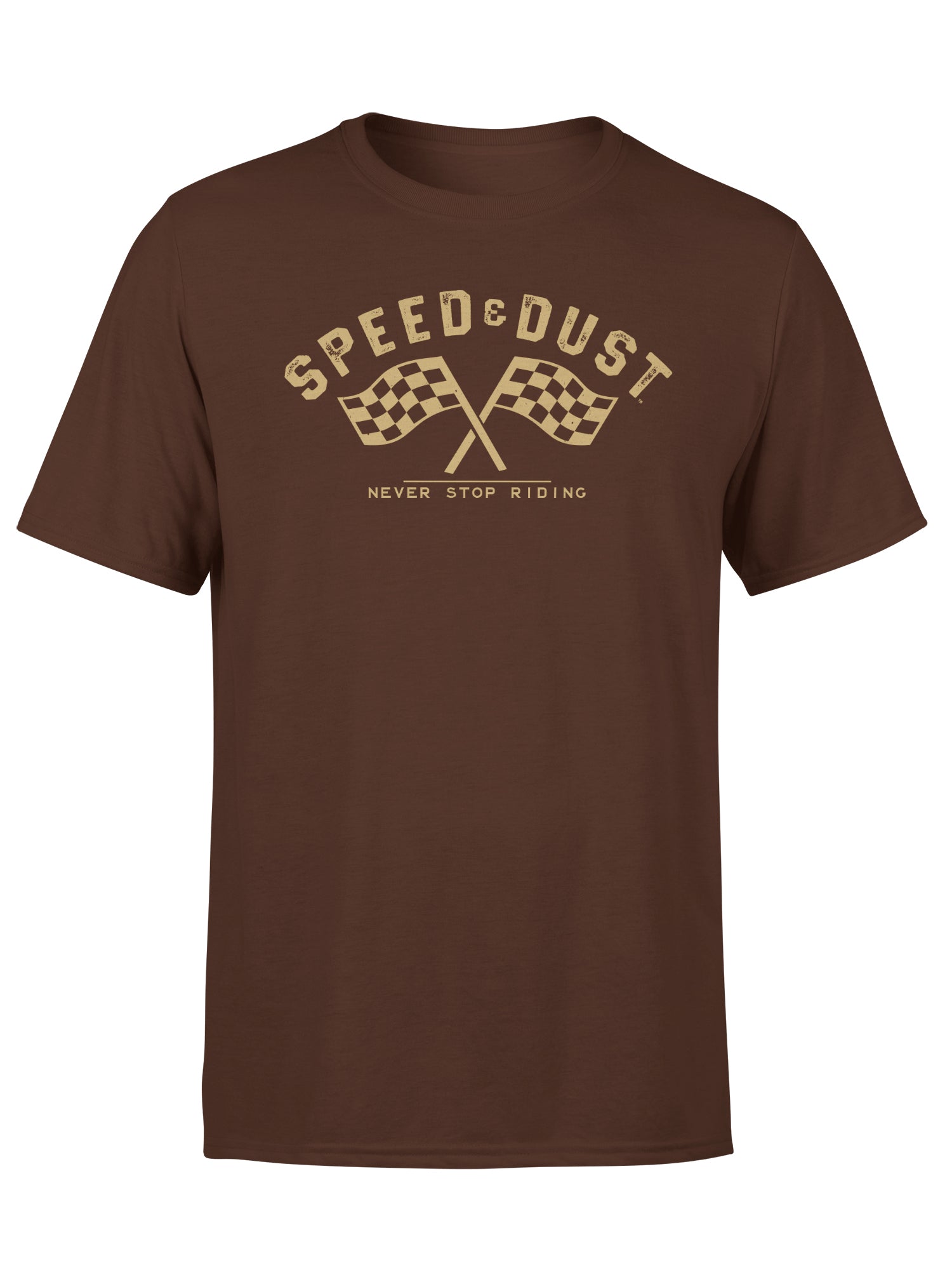 Speed & Dust NeverStopRiding - Short Sleeve T-Shirt