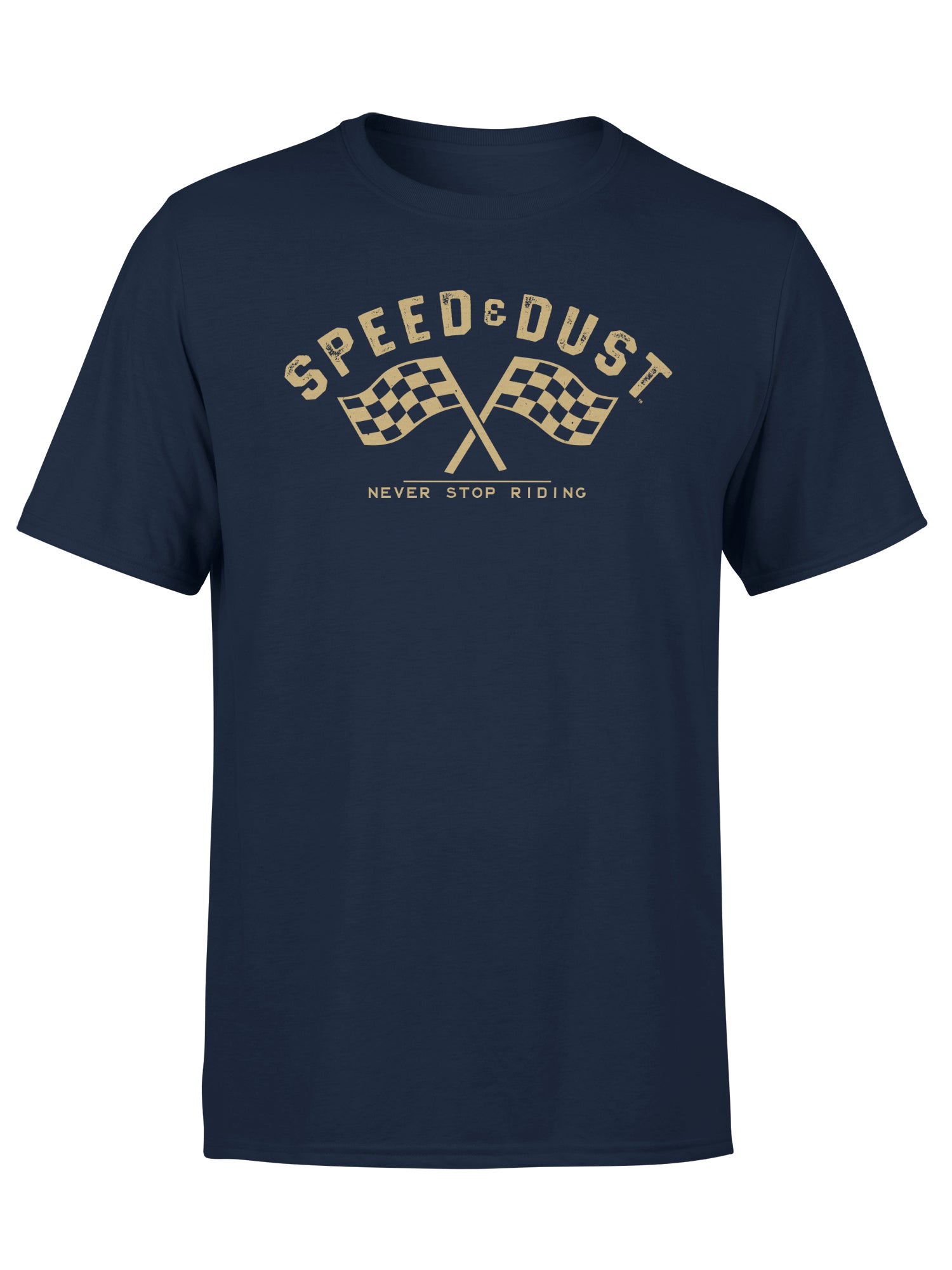 Speed & Dust NeverStopRiding - Short Sleeve T-Shirt