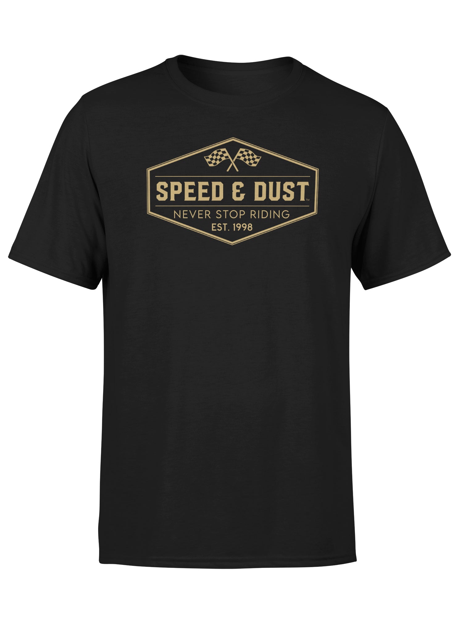 Speed & Dust Retro - Short Sleeve T-Shirt
