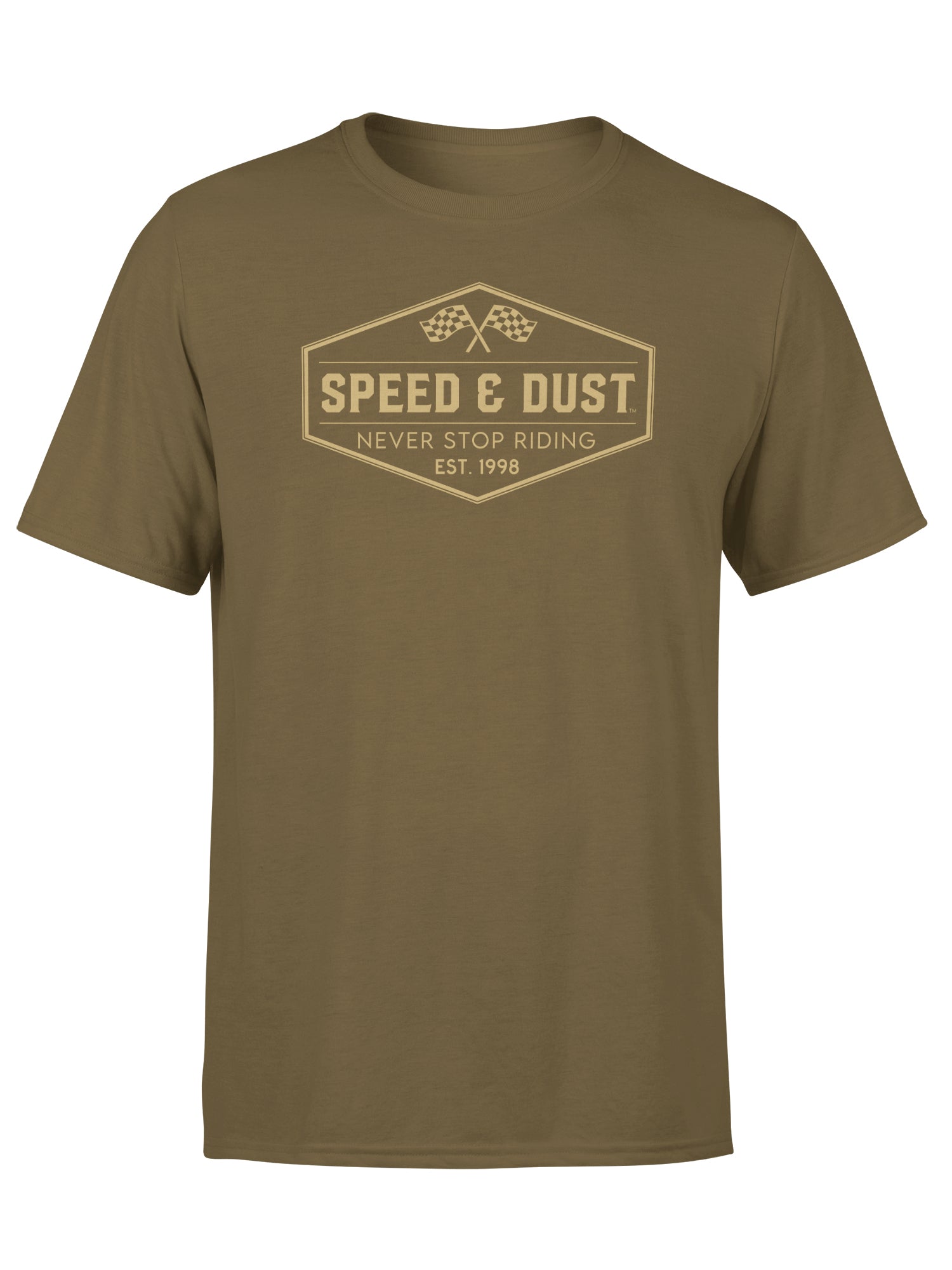 Speed & Dust Retro - Short Sleeve T-Shirt