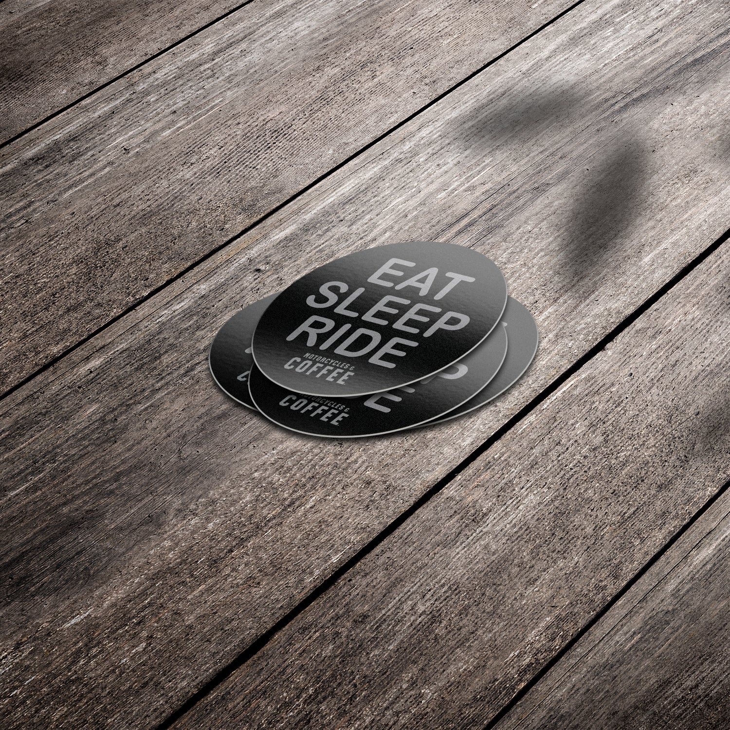 Eat Sleep Ride - Premium Stickers