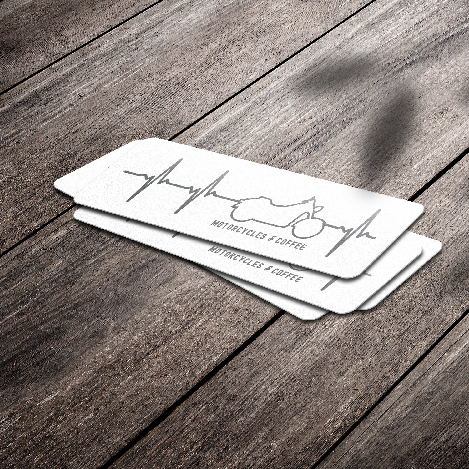 Heartbeat (Moto) - Premium Stickers