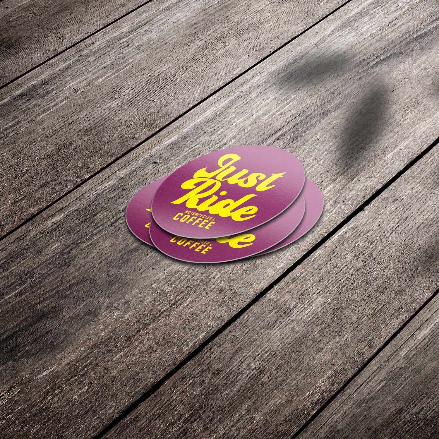 Just Ride - Premium Stickers