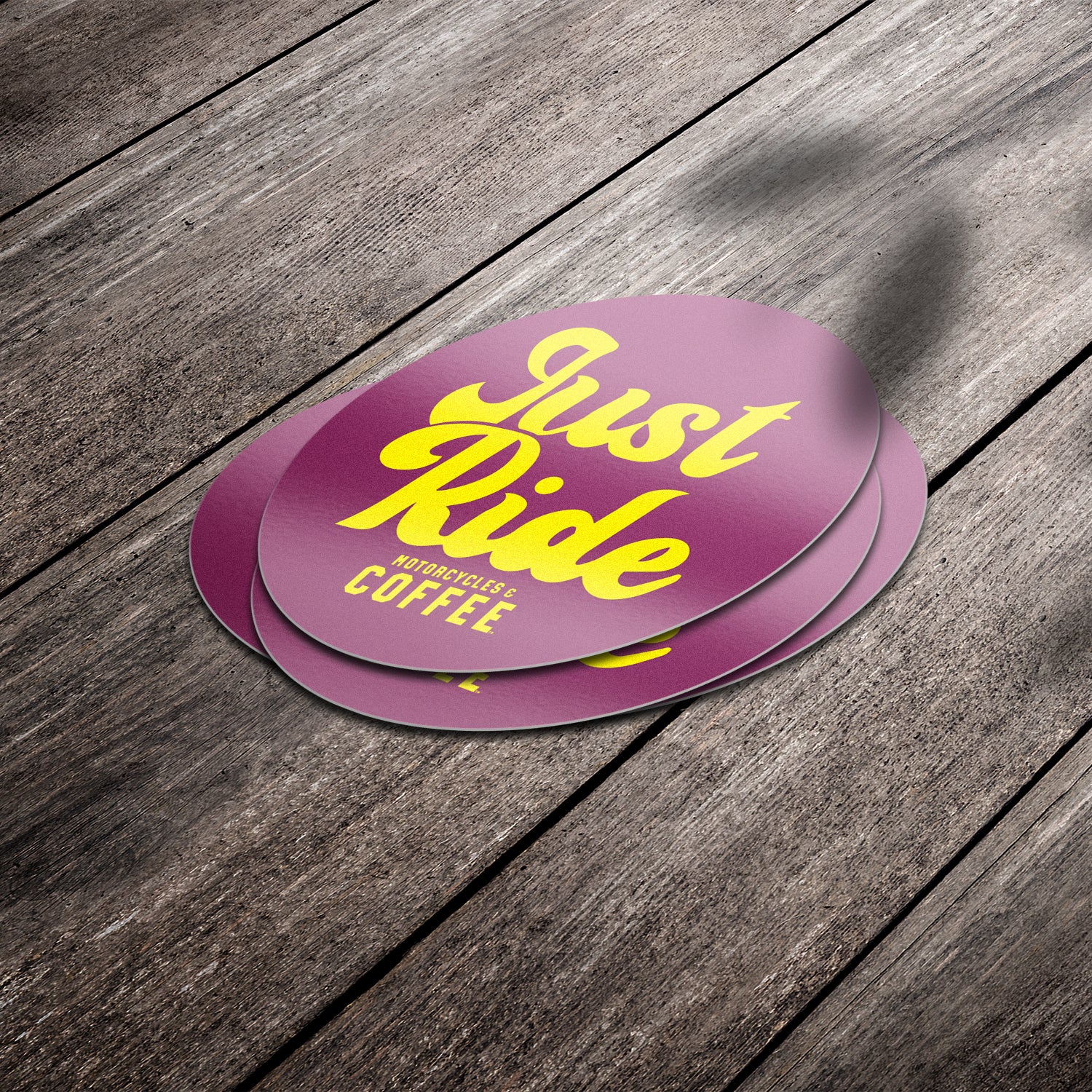 Just Ride - Premium Stickers