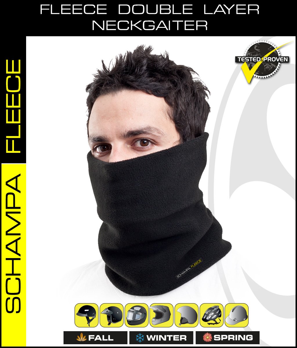 SCHAMPA Fleece Double Layer Neck Gaiter