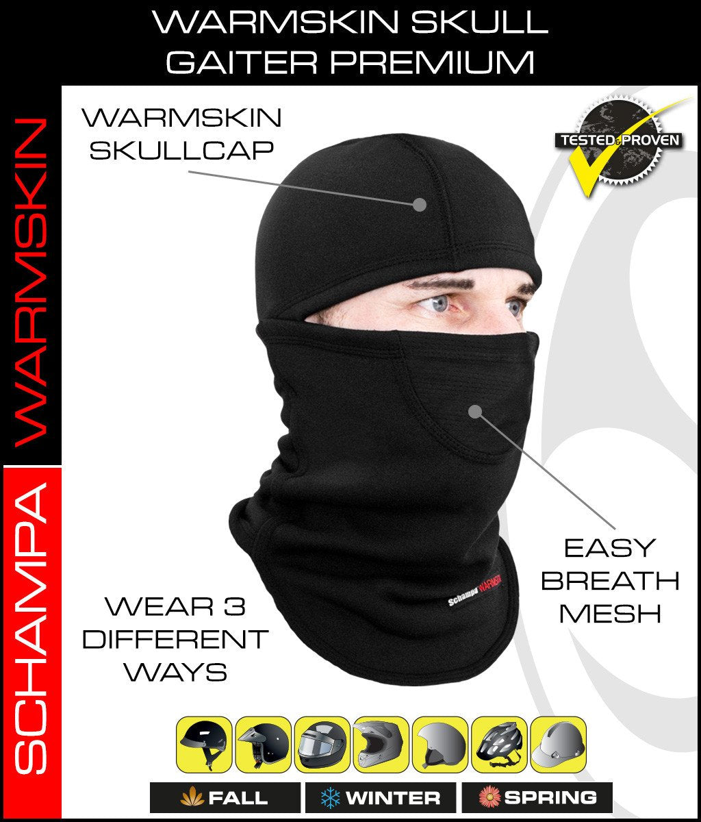SCHAMPA Warmskin Skull Gaiter Premium