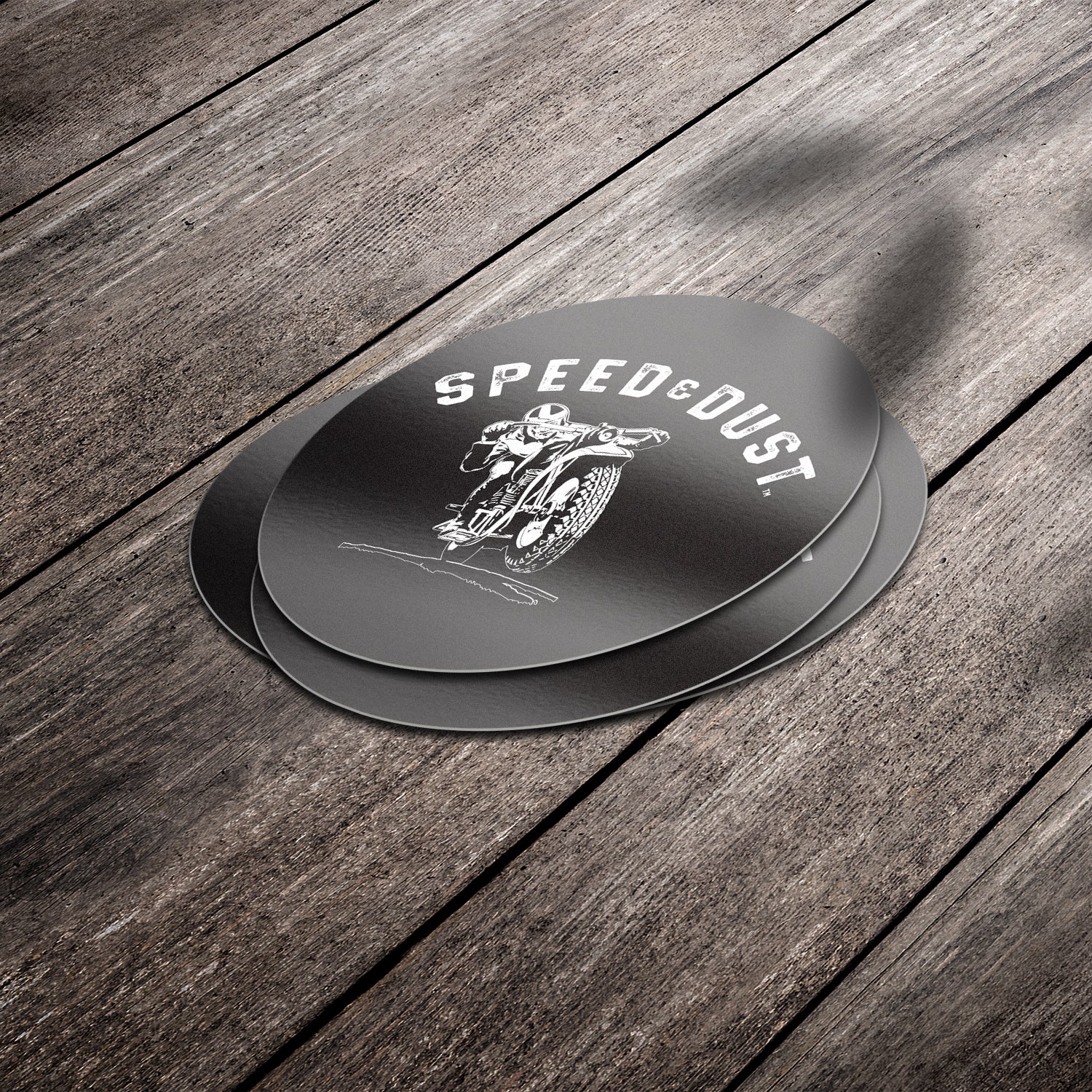 Speed & Dust Moto - Premium Stickers