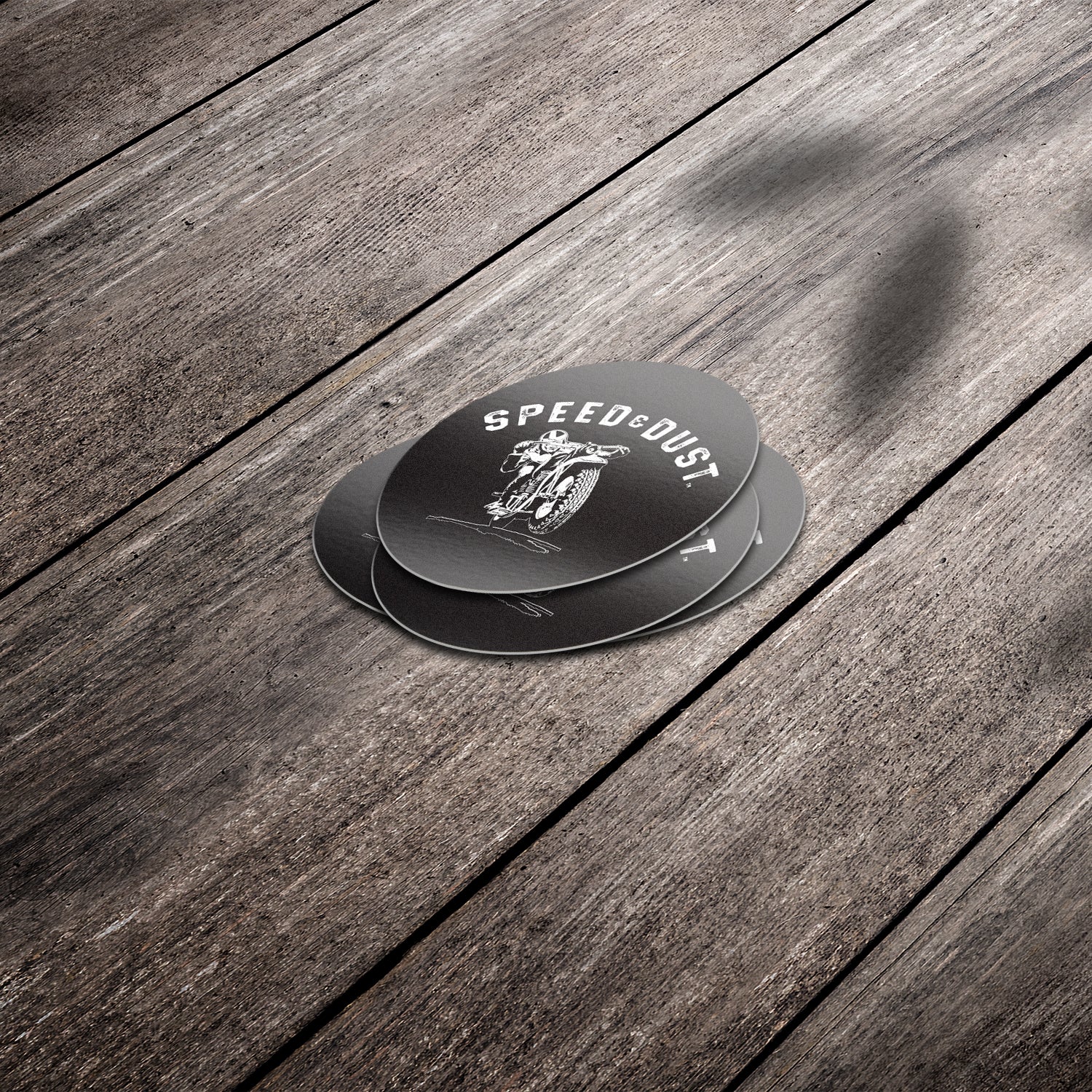 Speed & Dust Moto - Premium Stickers