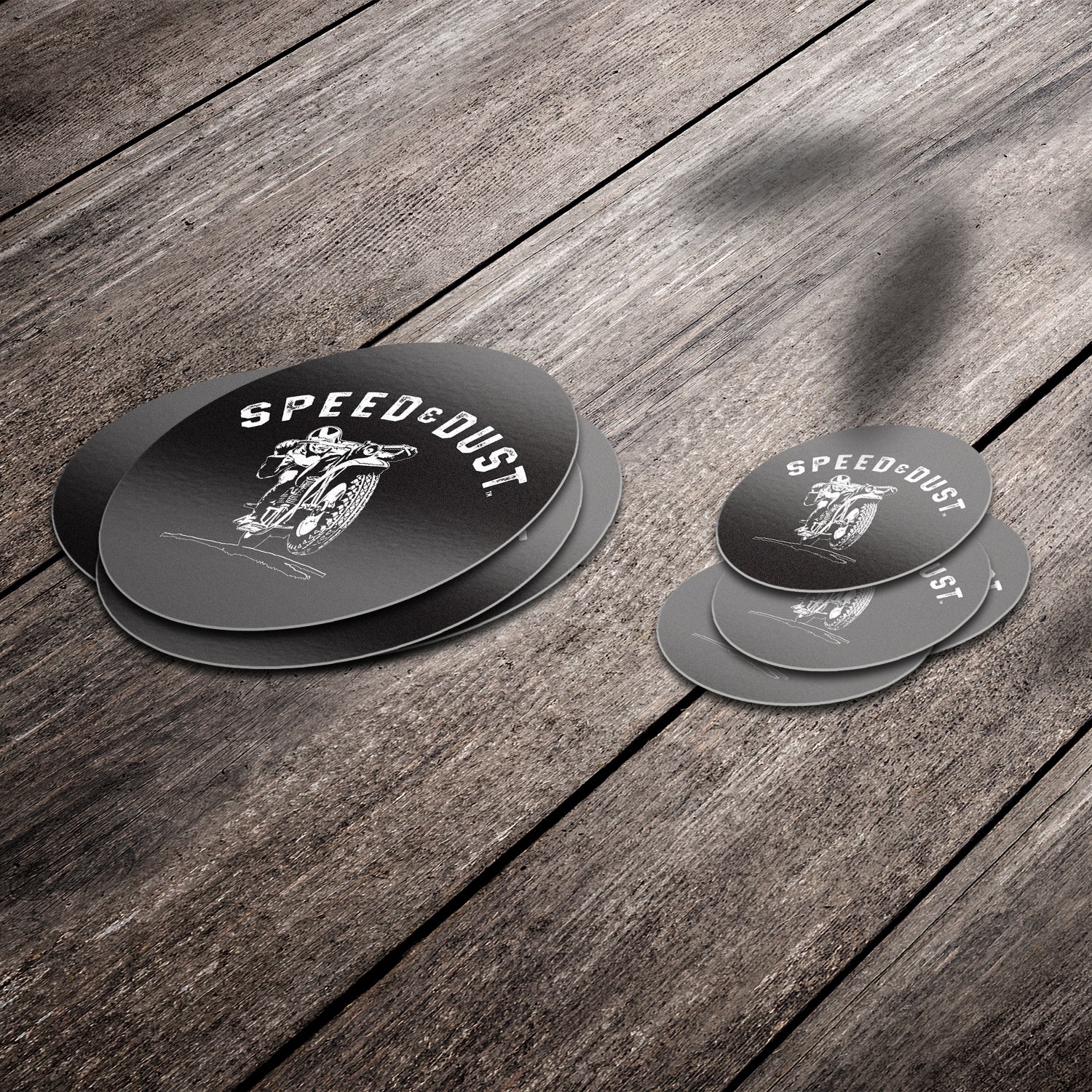 Speed & Dust Moto - Premium Stickers