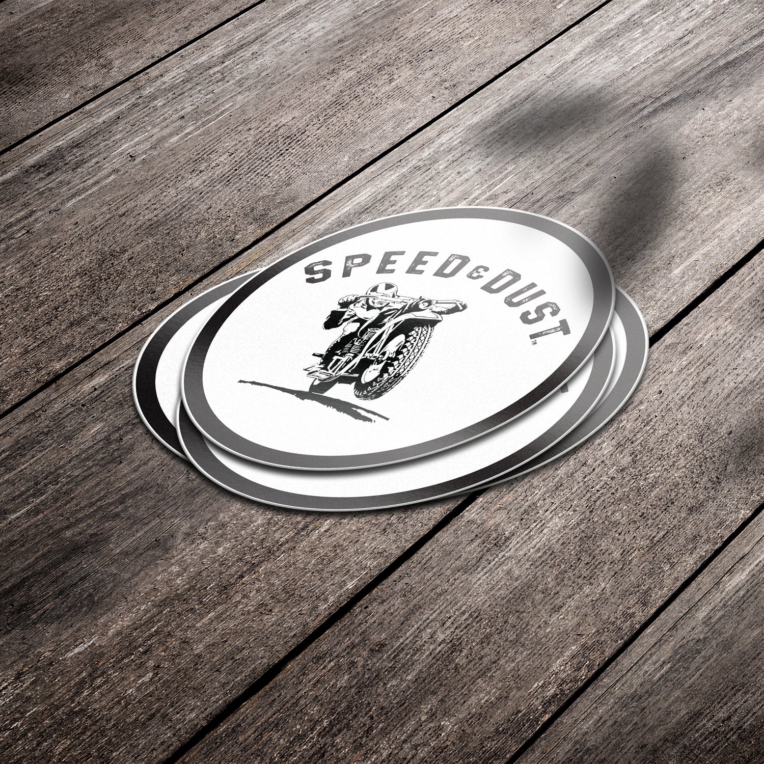 Speed & Dust Moto - Premium Stickers