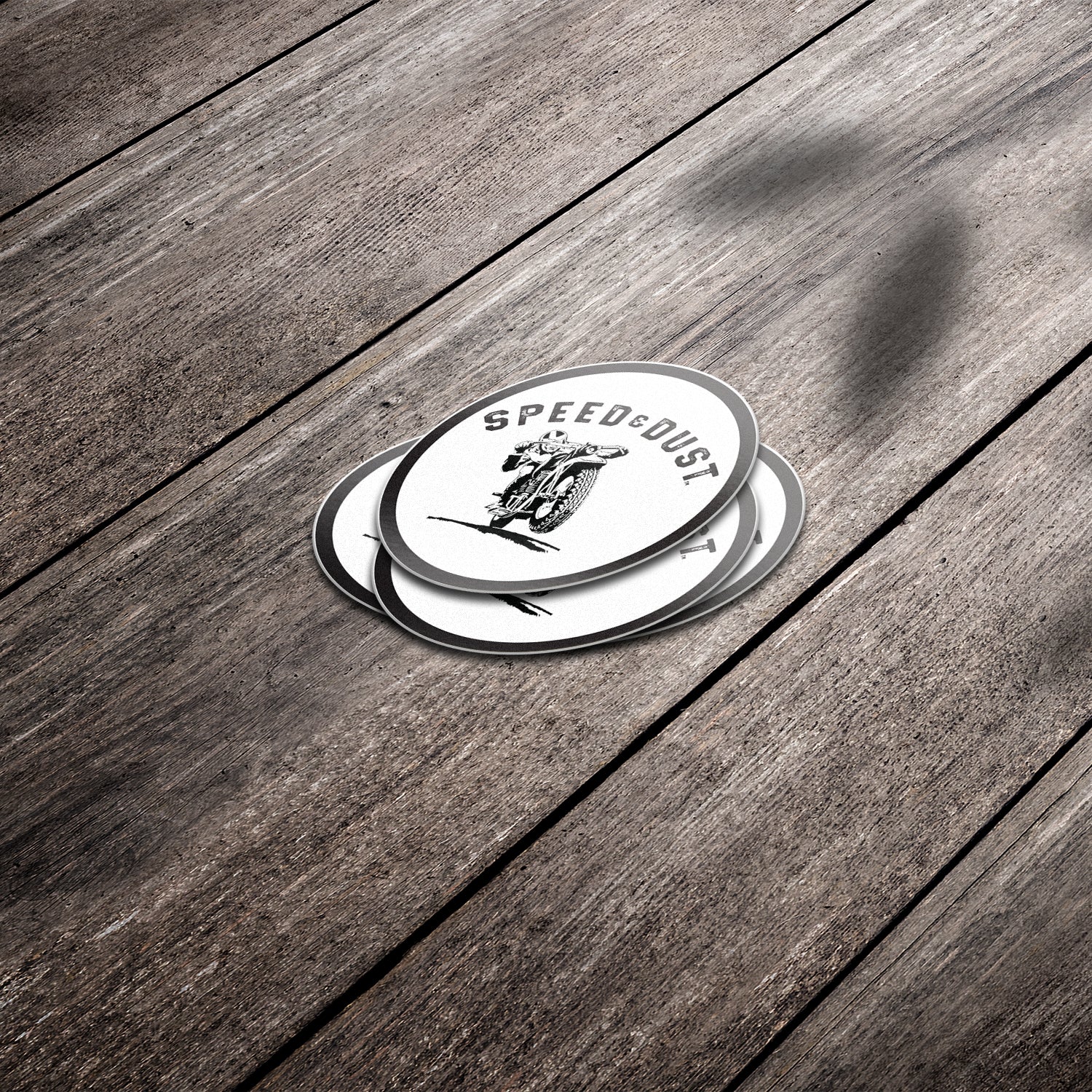 Speed & Dust Moto - Premium Stickers