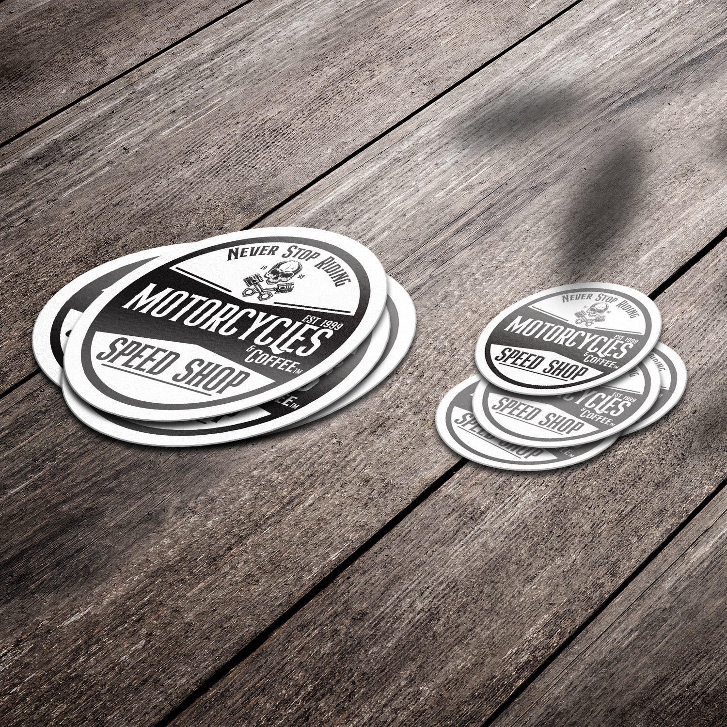 Speed Shop - Premium Stickers