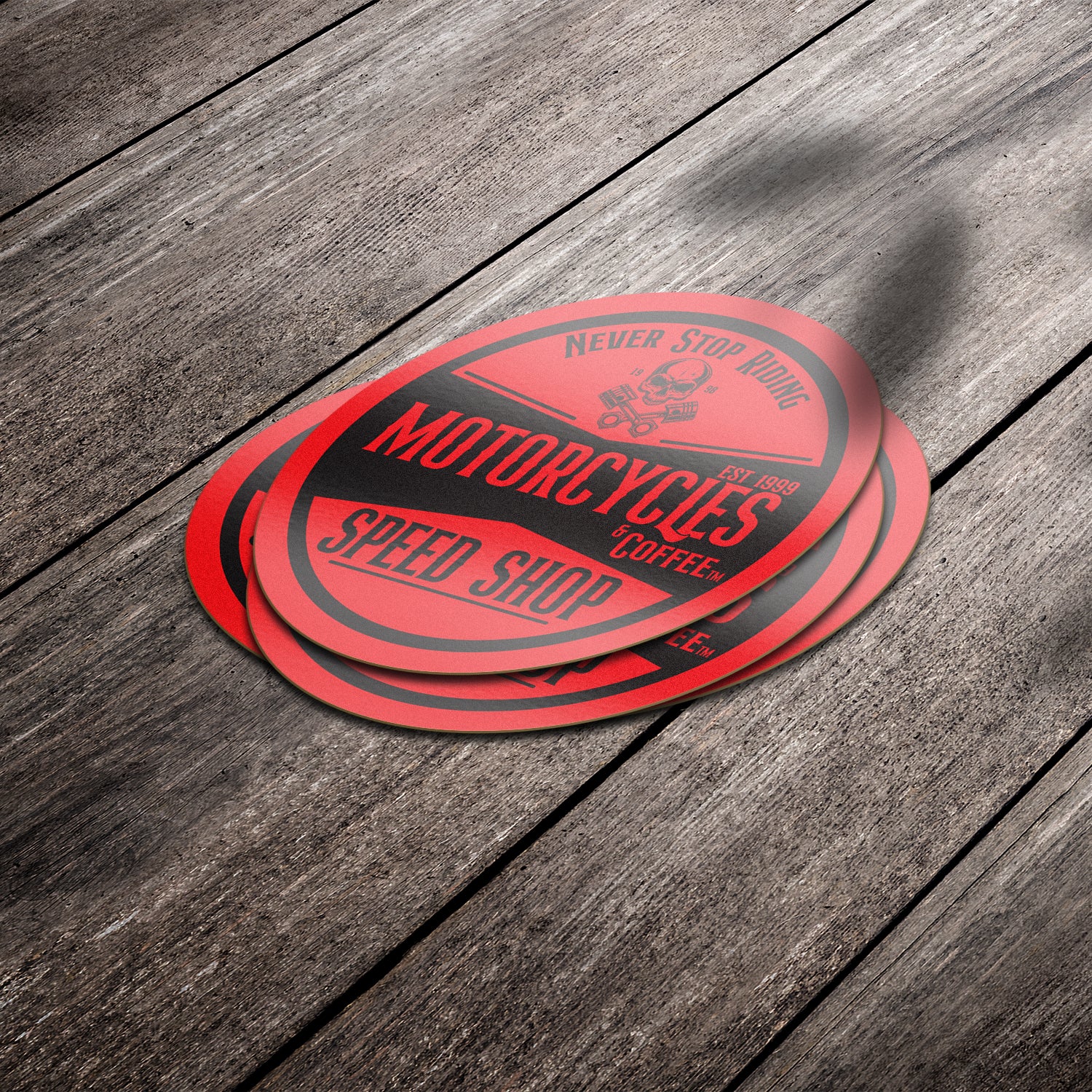 Speed Shop - Premium Stickers