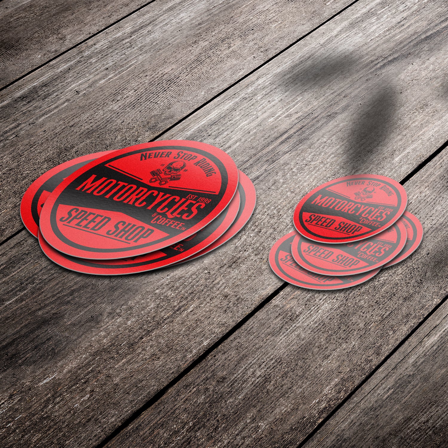 Speed Shop - Premium Stickers