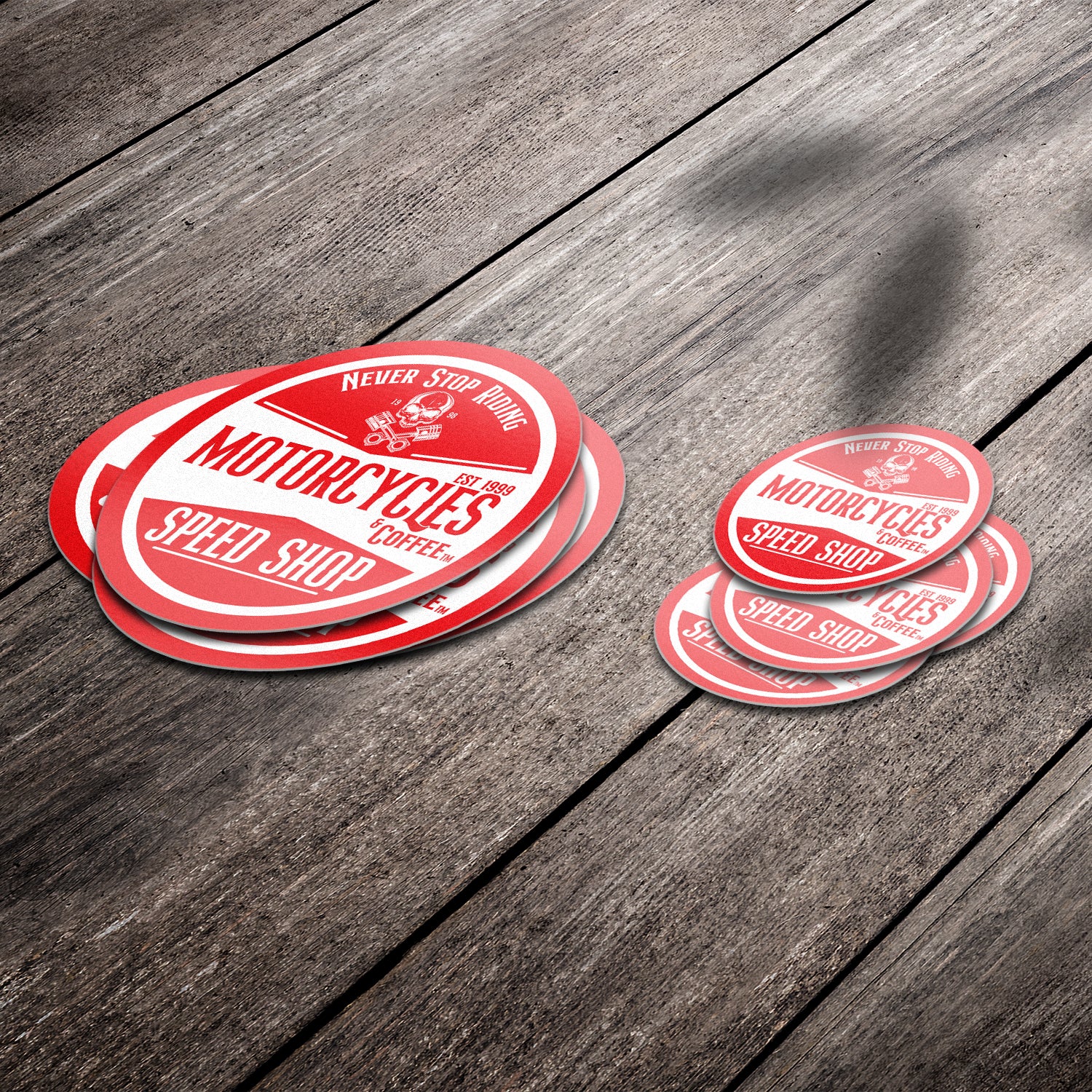 Speed Shop - Premium Stickers