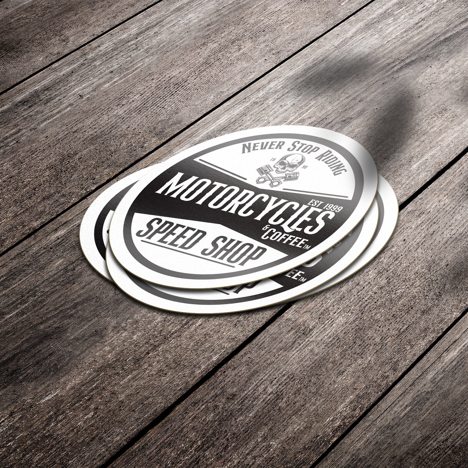 Speed Shop - Premium Stickers