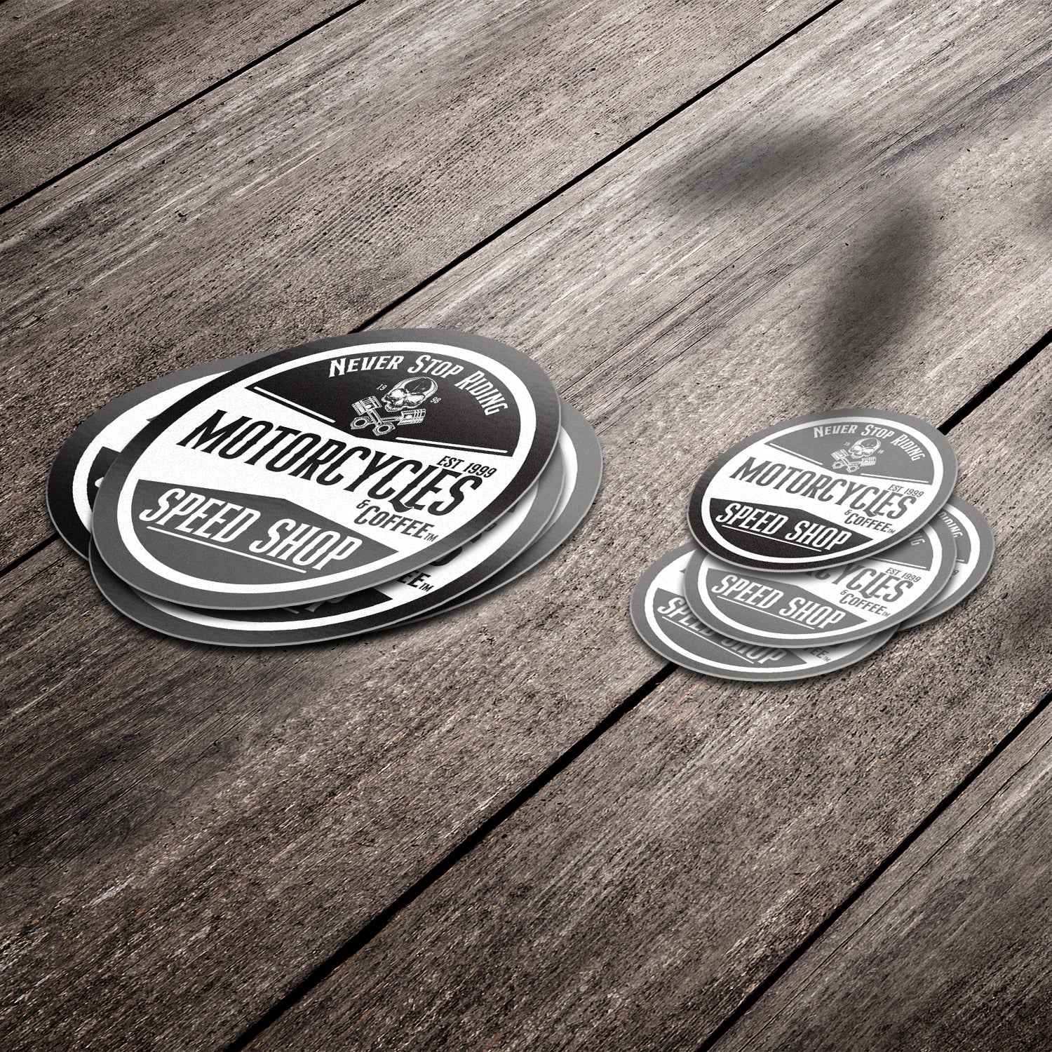 Speed Shop - Premium Stickers