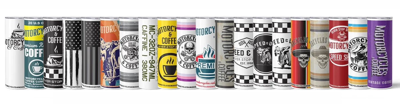Motorcycles & Coffee - Drinkware