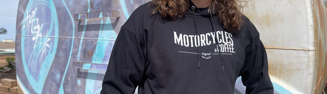 Motorcycles & Coffee - Men's Hoodie's