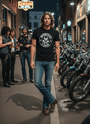 Piston Skull  Front Logo - Short Sleeve T-Shirt