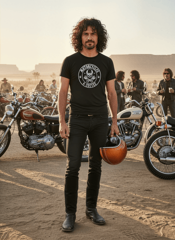 Piston Skull  Front Logo - Short Sleeve T-Shirt