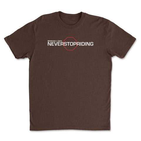 NeverStopRiding - Short Sleeve T-Shirt