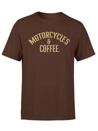 Motorcycles & Coffee Gold Series: T-Shirt