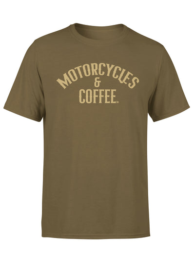 Motorcycles & Coffee Gold Series: T-Shirt
