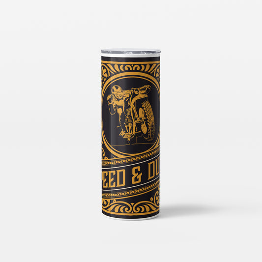 Skinny Tumbler - Speed & Dust Elegant