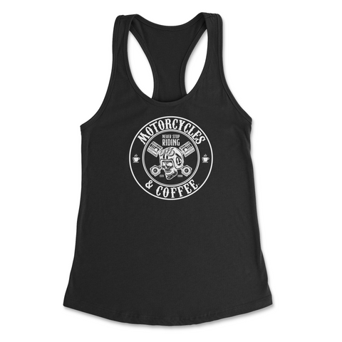 Lucky Skull  - Ladies Racerback Tank Top