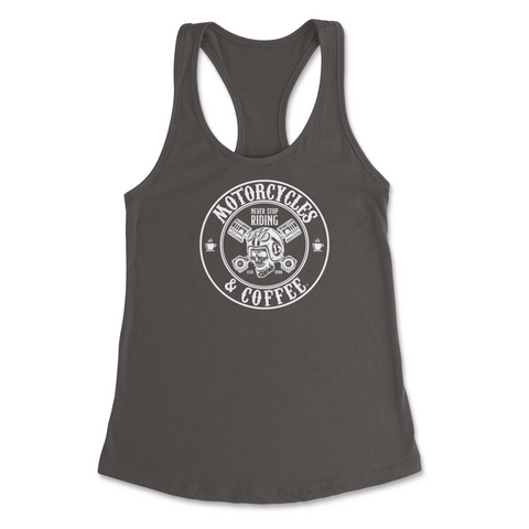 Lucky Skull  - Ladies Racerback Tank Top