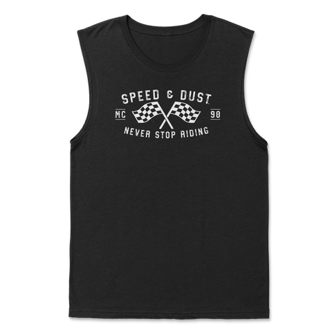 Speed & Dust Flags - Mens Tank Top