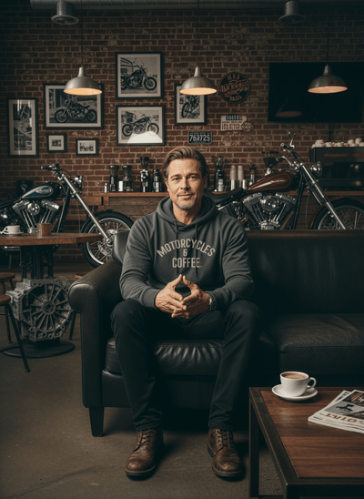 The Motorcycles & Coffee Café Hoodie blends modern fashion with classic motorcycle culture, delivering a clean, elevated look that stands out on and off the bike. Designed for those searching for a stylish premium hoodie, it offers a perfect mix of comfort, durability, and timeless café racer-inspired design. Ideal for everyday wear, street style, and riders who value fashion-forward motorcycle apparel.