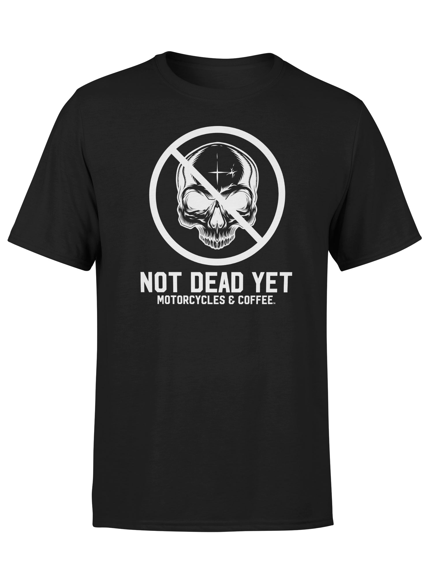 Not Dead Yet (F) - Short Sleeve T-Shirt – Motorcycles & Coffee
