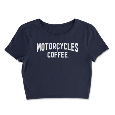 Motorcycles & Coffee New York - Ladies Crop Top