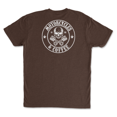 Piston Skull  Front Logo - Short Sleeve T-Shirt