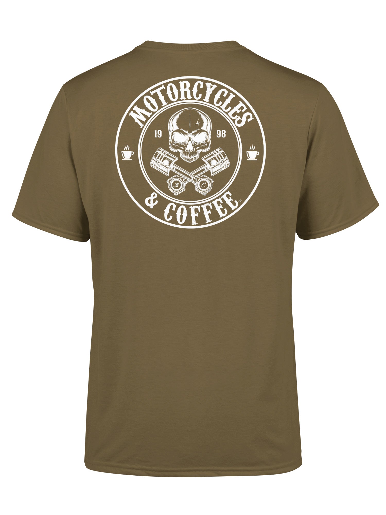 Piston Skull - Short Sleeve T-Shirt