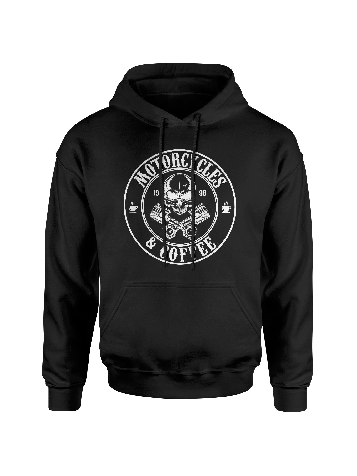 Piston Skull - Pull Over Hoodie