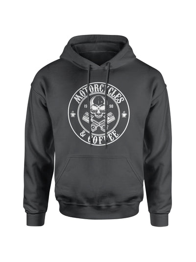 Piston Skull - Pull Over Hoodie