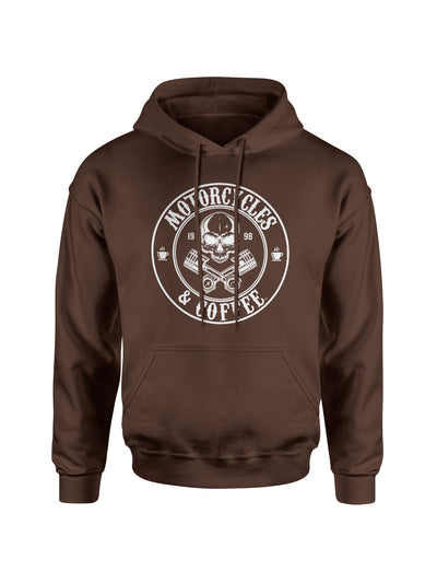 Piston Skull - Pull Over Hoodie