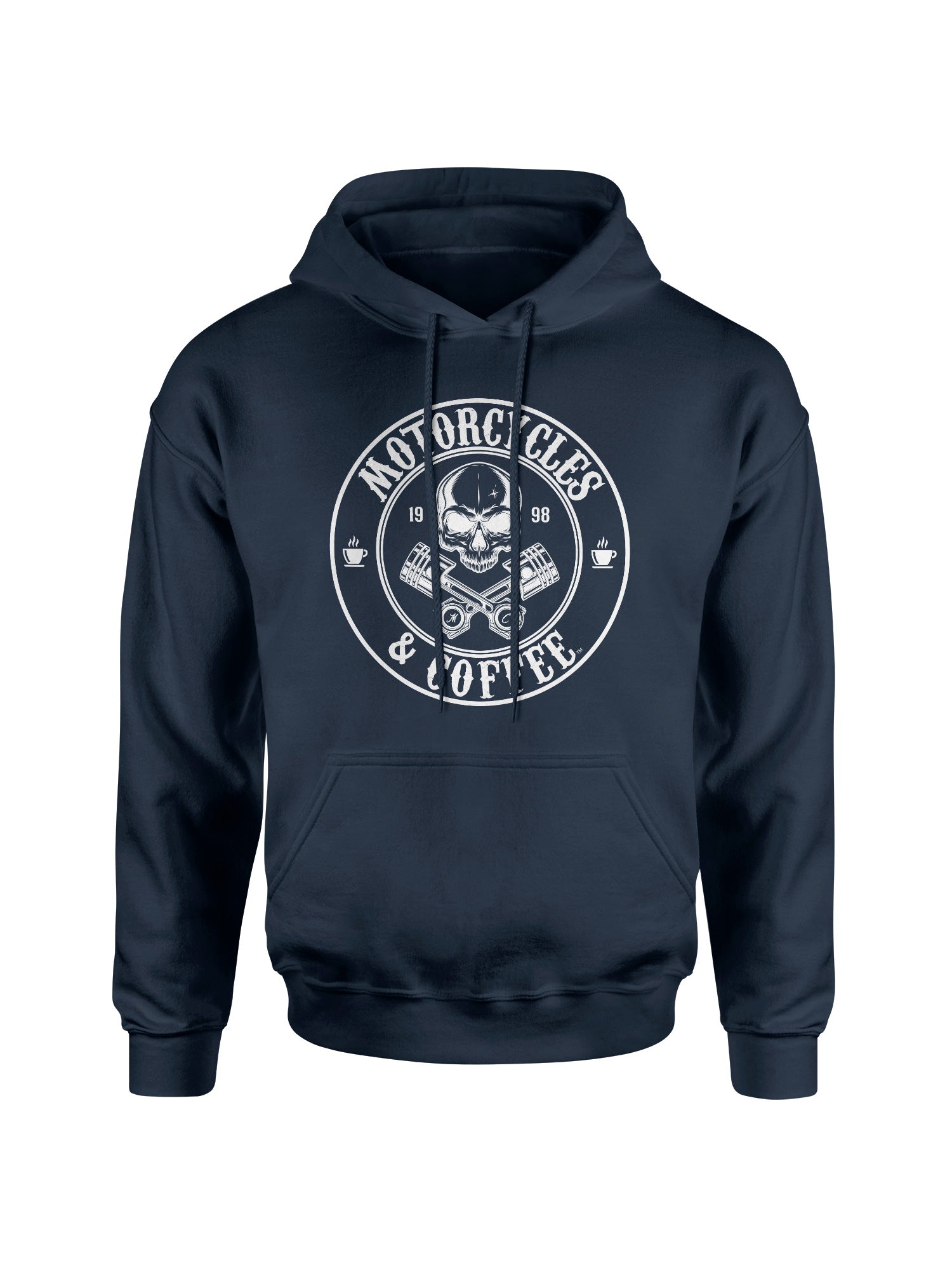 Piston Skull - Pull Over Hoodie
