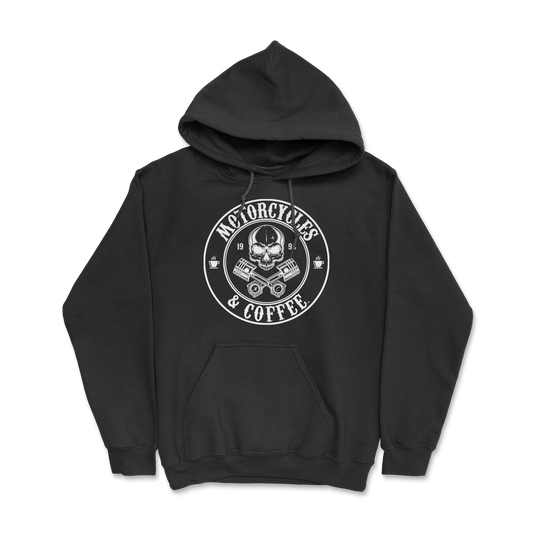 Piston Skull - Pull Over Hoodie