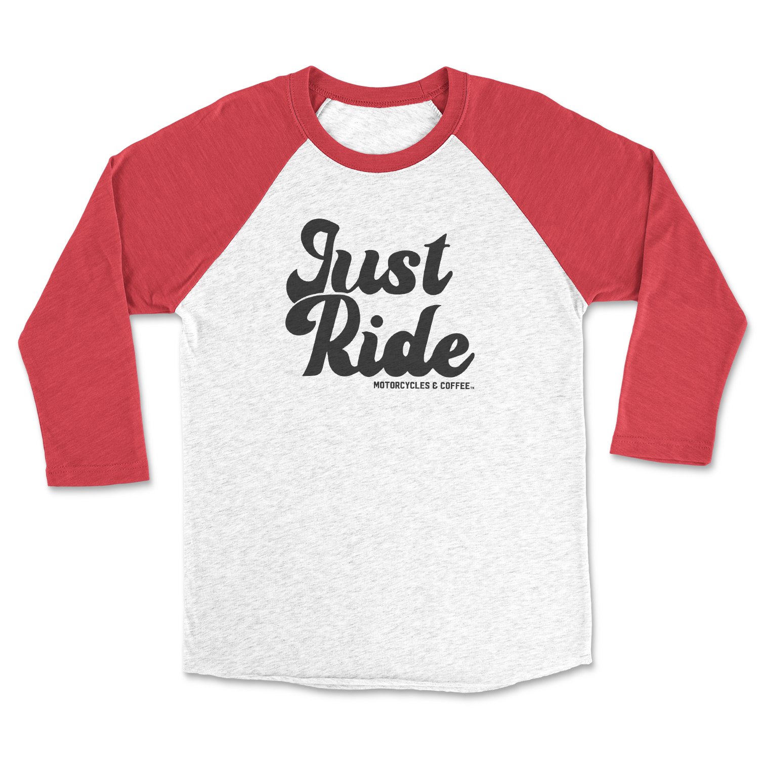 Just Ride - Raglan 3/4 Shirt